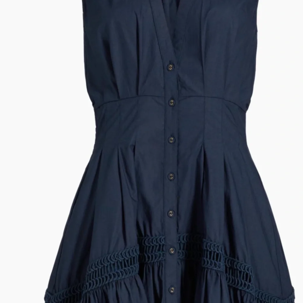 Ramy brook Eloisa Cotton Navy dress - Picture 3 of 4